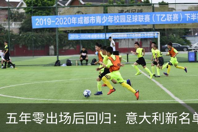 五年零出场后回归：意大利新名单藏了9张新面孔