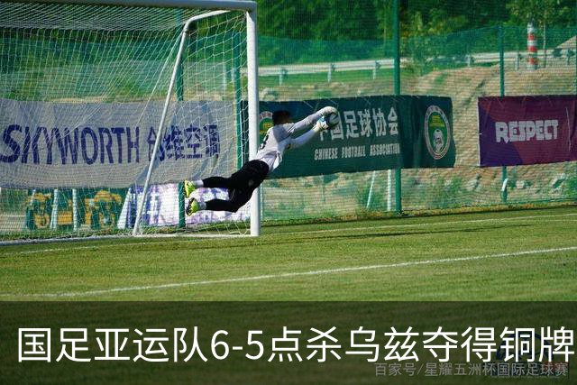 国足亚运队6-5点杀乌兹夺得铜牌！李昊两次扑点，王钰栋世界波