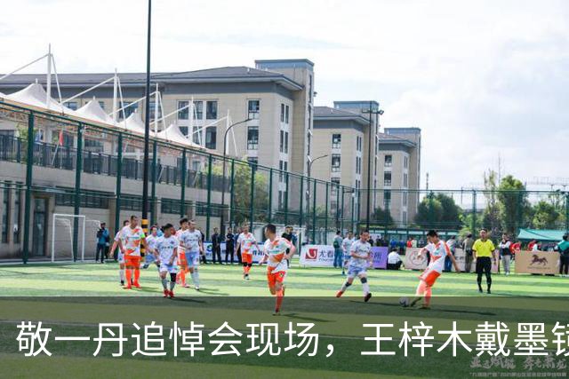 敬一丹追悼会现场，王梓木戴墨镜，王尔晴穿黑长裙，丈夫沉默很久