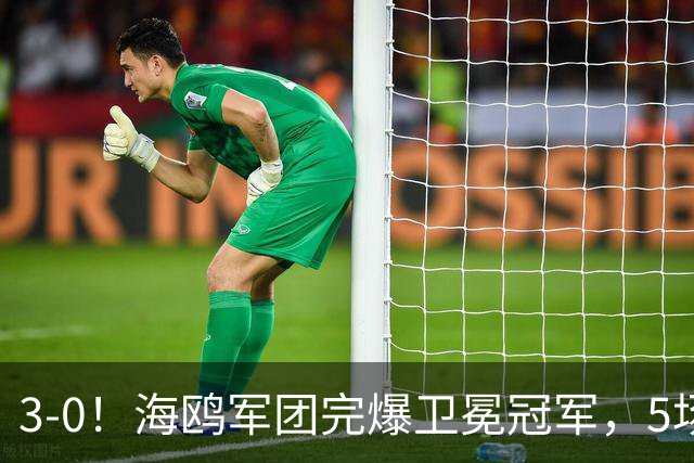 3-0！海鸥军团完爆卫冕冠军，5场狂轰16球！阿森纳一人表现最拉胯